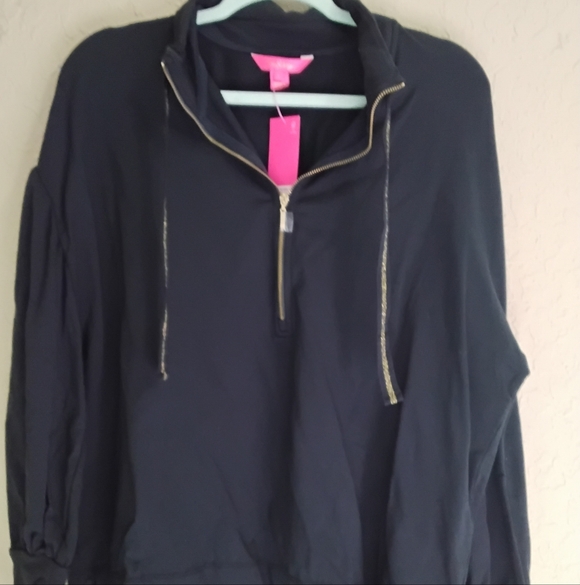 Lilly Pulitzer Tops - Lilly Pulitzer Lesha Long Sleeve Popover - NWT - Size Large